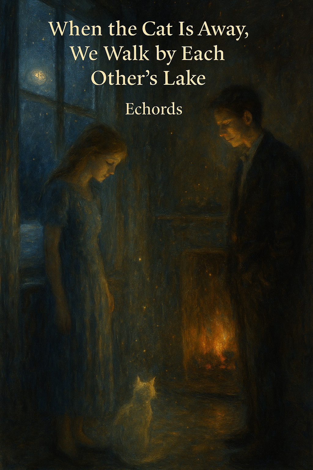 When the Cat Is Away, We Walk by Each Other’s Lake | Museum-Quality Art Print